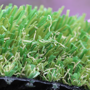 Safe synthetic grass with Soft cushioning blades.