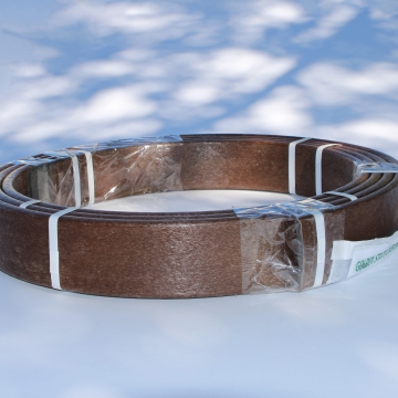 Dark Wood Bender Board edging will enhance the beauty of your garden or landscape.