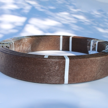 Brown Garden Edging bender board 20 inches each four in a roll, decorative landscape edging.