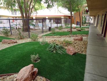 Artificial Grass Photos: Artificial Grass Carpet Beaver Creek, Oregon Paver Patio, Commercial Landscape