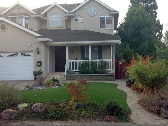 Artificial Grass Photos: Artificial Grass Installation Lyons, Oregon Landscaping, Small Front Yard Landscaping