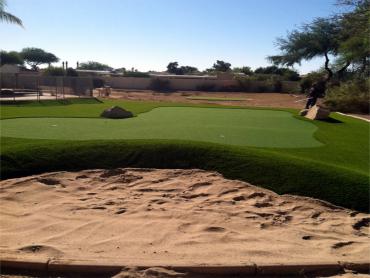 Artificial Grass Photos: Grass Installation Gearhart, Oregon Home Putting Green, Backyard Garden Ideas