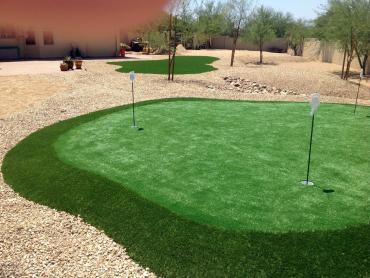 Artificial Grass Photos: Grass Installation Kings Valley, Oregon Backyard Putting Green, Backyard