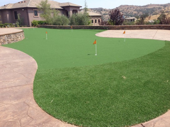 Artificial Grass Photos: Outdoor Carpet Lincoln City, Oregon Putting Green Flags