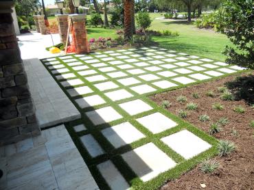 Artificial Grass Photos: Synthetic Grass Gopher Flats, Oregon Paver Patio, Backyard Garden Ideas