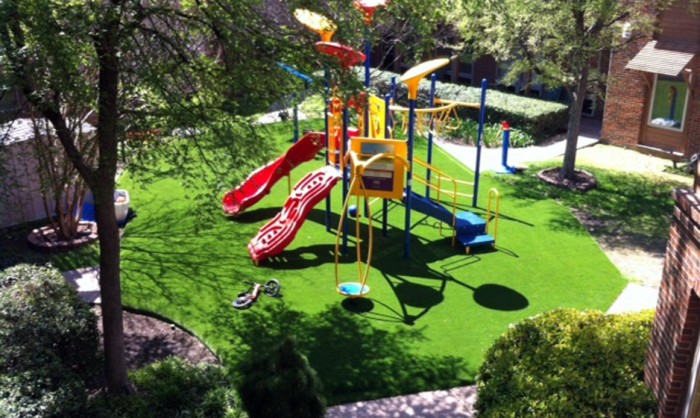 Artificial Grass for Playgrounds in Portland
